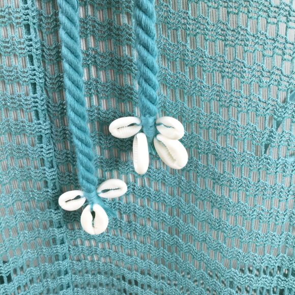 Haute Hippie Seafoam Green Maxi Cover Up Dress l - Picture 4 of 11